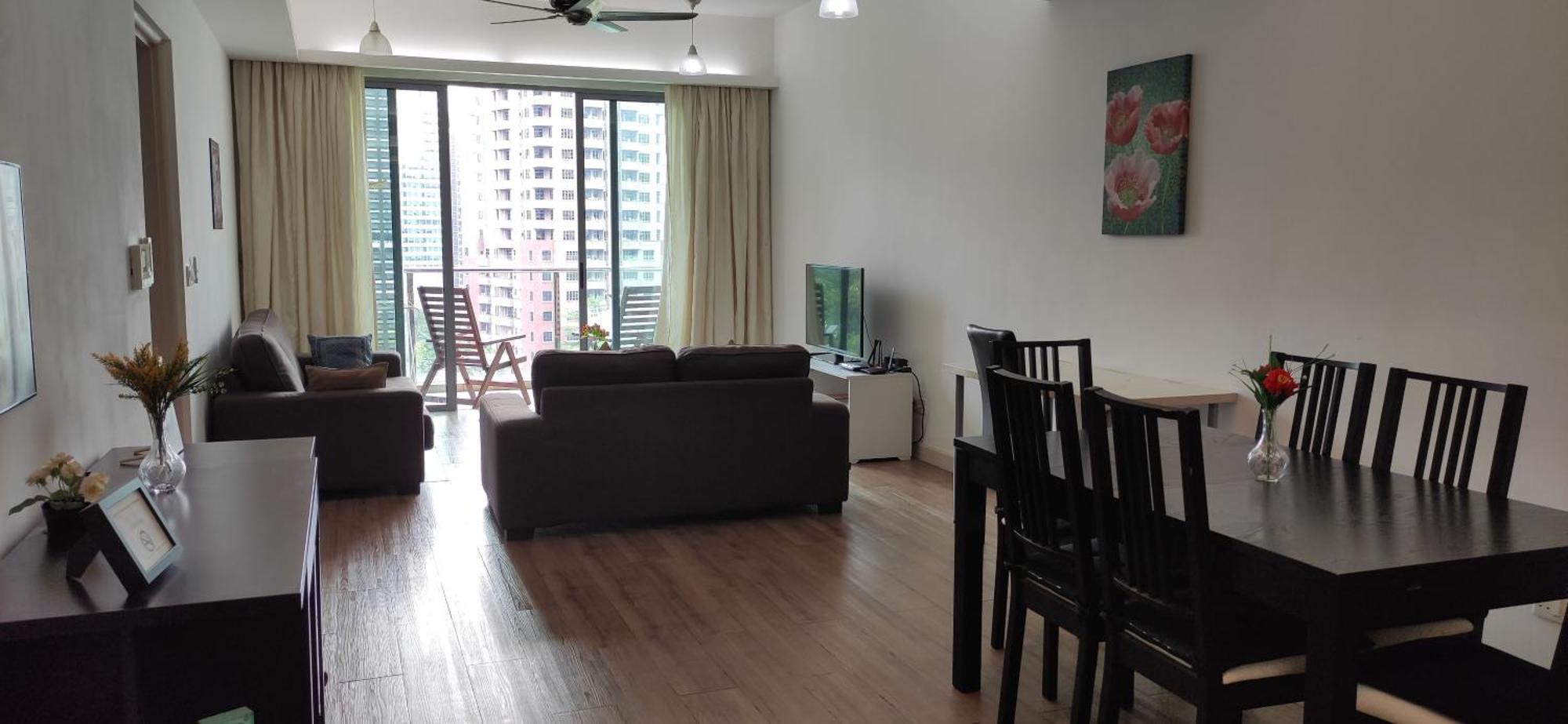 3 Bedroom Cozy Apartmet Куала-Лумпур Экстерьер фото