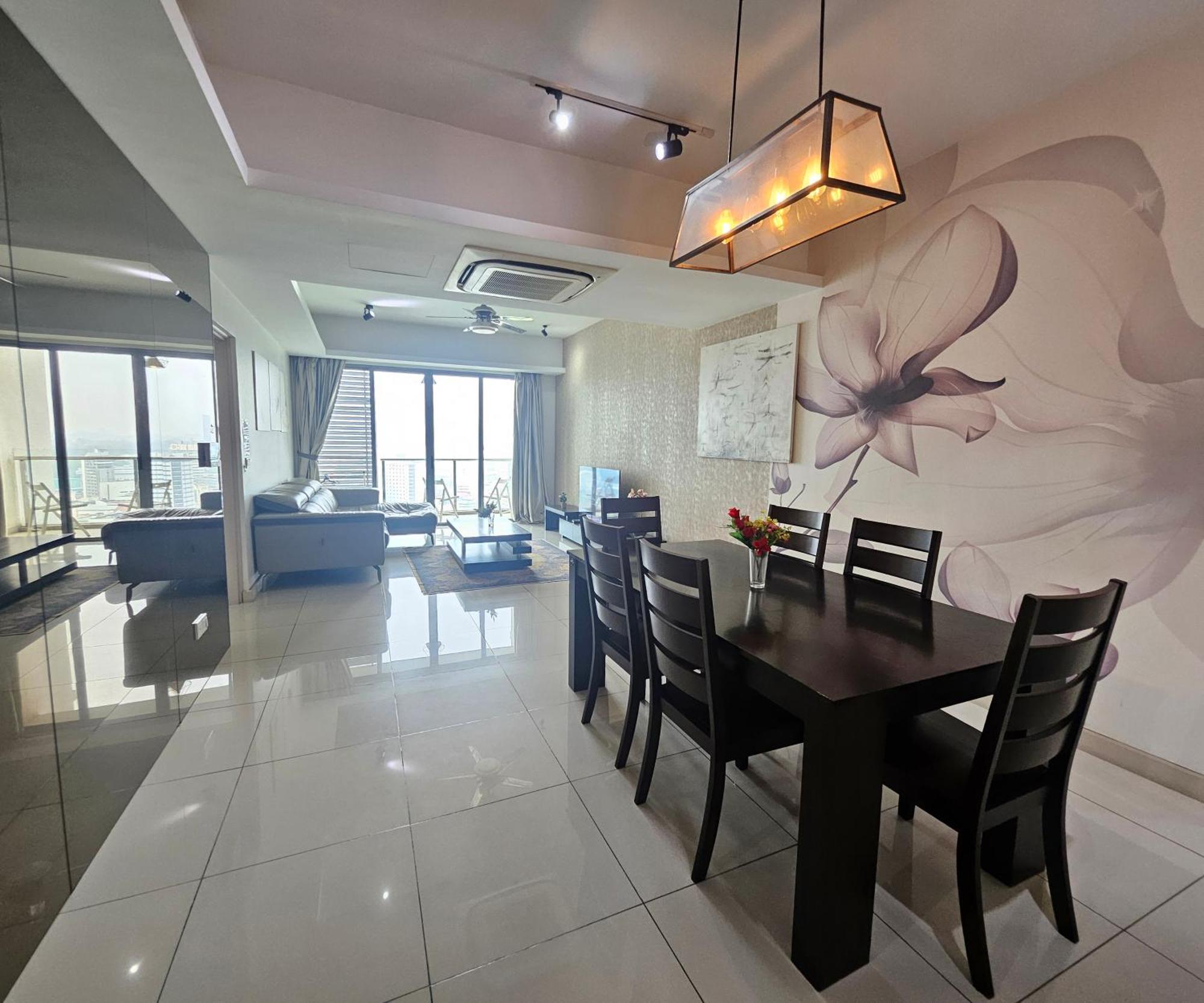 3 Bedroom Cozy Apartmet Куала-Лумпур Экстерьер фото